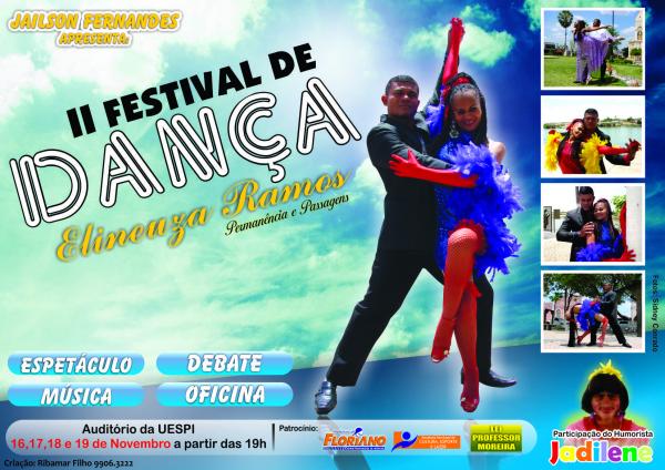 2&ordm; Festival de Dan&ccedil;a Elineuza Ramos(Imagem:Divulga&ccedil;&atilde;o)