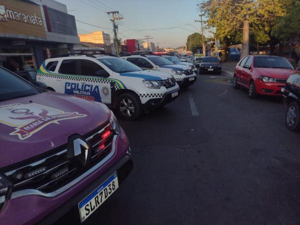  Floriano refor&ccedil;a seguran&ccedil;a com opera&ccedil;&atilde;o integrada das Pol&iacute;cias Militar e Civil(Imagem:FlorianoNews)