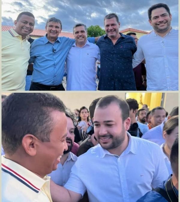 Deputado Francisco Costa participa da abertura de festejo em Campo Maior(Imagem:Reprodu&ccedil;&atilde;o)