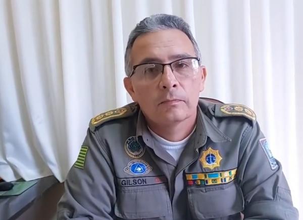 Tenente-Coronel Gilson Leite(Imagem:Reprodu&ccedil;&atilde;o/JC24horas)