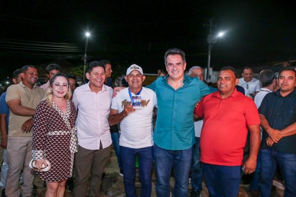  Ciro Nogueira participa do tradicional festejo de S&atilde;o Miguel Arcanjo(Imagem:Ascom)