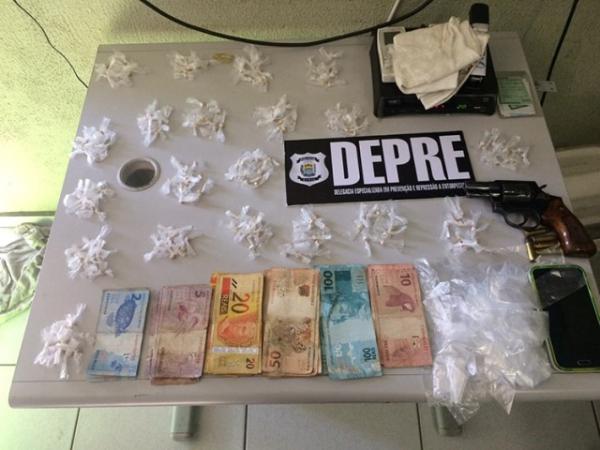 Acusado de tráfico de drogas é preso após visitar esposa na Penitenciára Feminina.(Imagem:Cidadeverde.com)