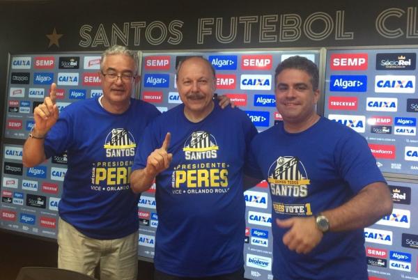 Novo presidente do Santos despista sobre reforços e promete metade dos jogos