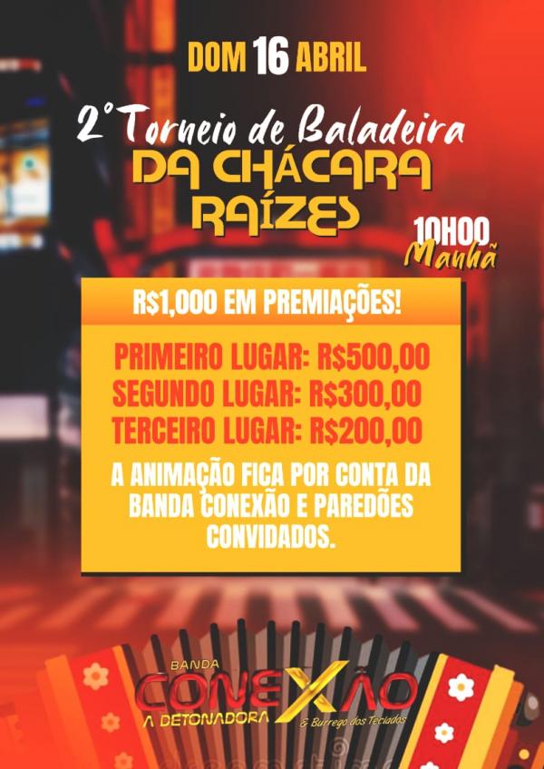 Floriano: Chácara Raízes realiza 2º Torneio de Baladeira com premiações de até mil reais