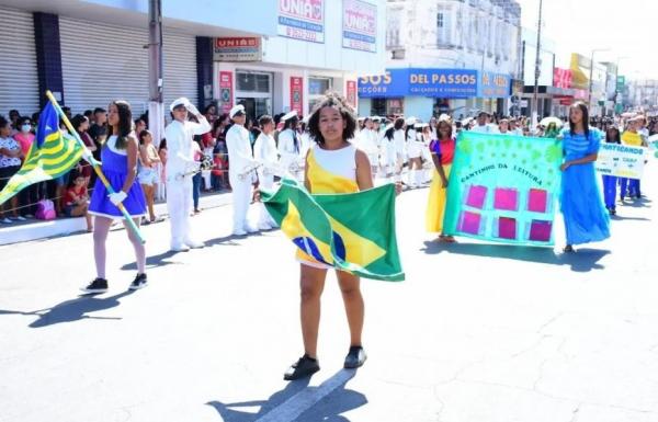Bicentenário: Desfile Cívico e Repique dos Sinos marcam o 7 de setembro em Floriano