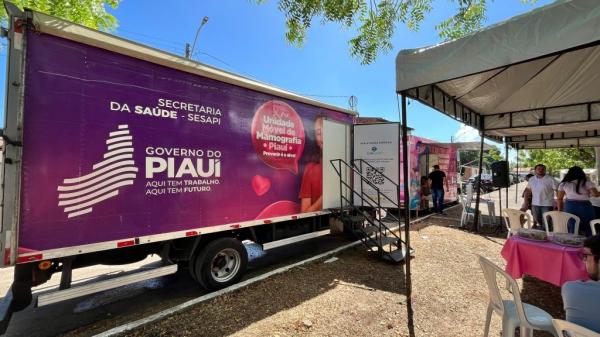 Piauí amplia diagnóstico e facilita rastreio do câncer para mais de 40 mil mulheres com Caminhão da