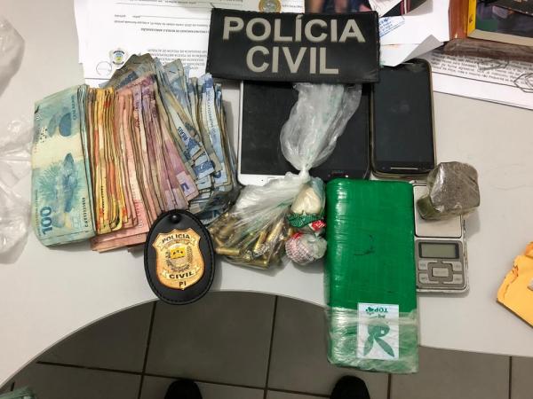 Operação desarticula rede de tráfico de drogas e prende líder em Altos, no Piauí