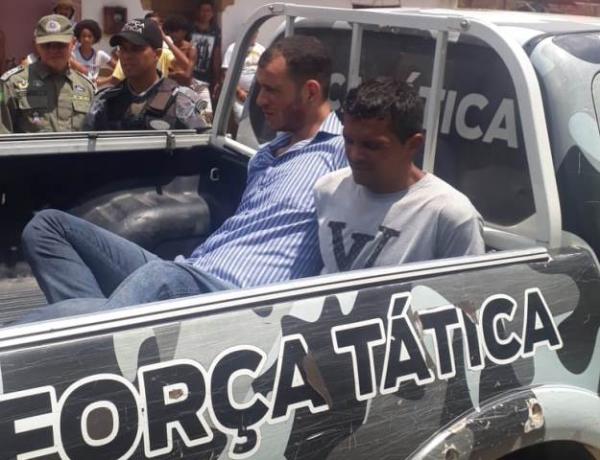 Força Tática prende suspeitos de assalto em Floriano e recupera objetos roubados