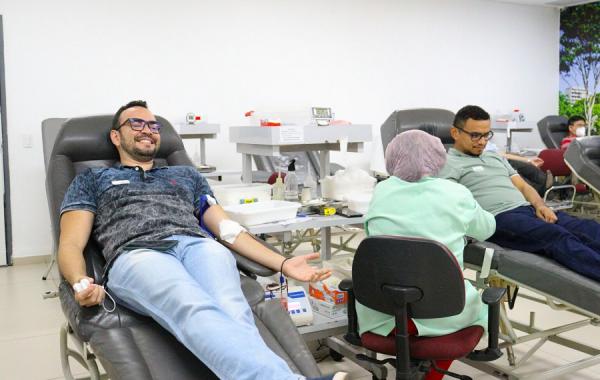 Hemopi bate recorde de doa&ccedil;&otilde;es no m&ecirc;s de julho.(Imagem:Divulga&ccedil;&atilde;o)