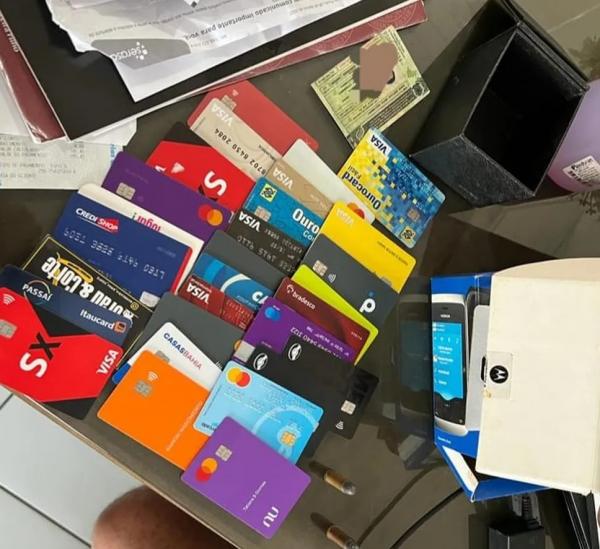  Material apreendido pelas Pol&iacute;cias Civil e Federal.(Imagem:Divulga&ccedil;&atilde;o /PC-PI )