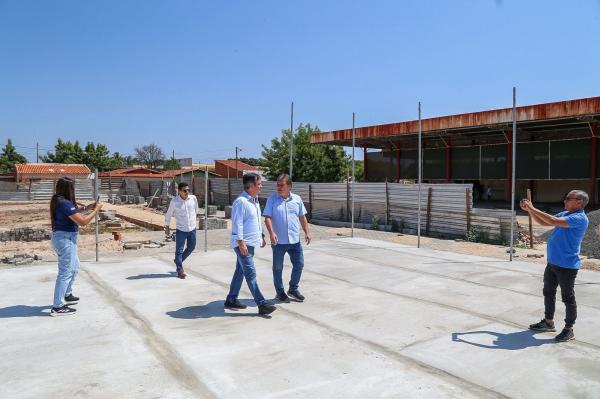 Ciro Nogueira inaugura obra de pavimentação e visita novas construções no município de União(Imagem:Ascom)