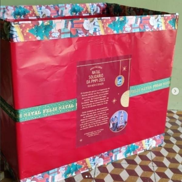 3º BPM convida comunidade a participar da Campanha Natal Solidário da PMPI