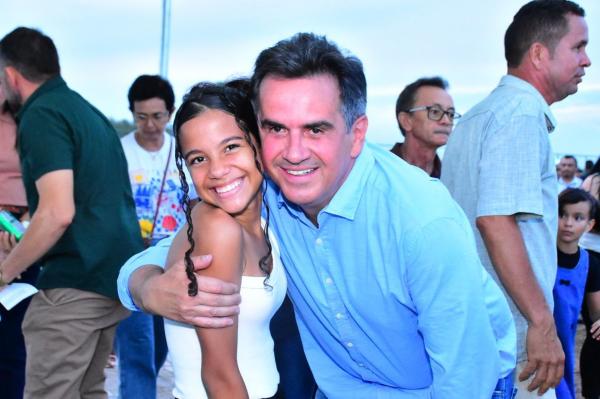 População de Itaueira é contemplada com campo de futebol e recursos destinados por Ciro Nogueira.(Imagem:Ascom)