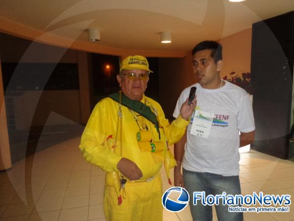 Geovanny Guilherme, Presidente do Centro Acad&ecirc;mico de Enfermagem-CAFS.(Imagem:FlorianoNews)