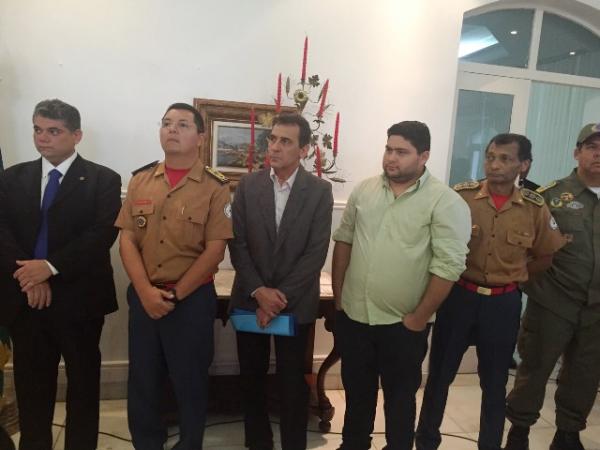 Prefeitura recebe nova viatura para o Corpo de Bombeiros.(Imagem:Secom)