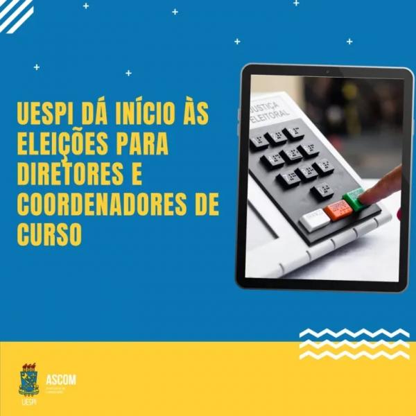 Eleições para diretores e coordenadores de curso da Uespi serão realizadas na segunda (16)