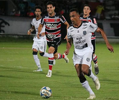 Eduardo estreia com gol, mas Treze cede empate na Série C