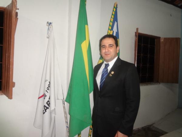 Salom&atilde;o Cury Oka, membro imortal da cadeira de n&uacute;mero 11.(Imagem:FlorianoNews)