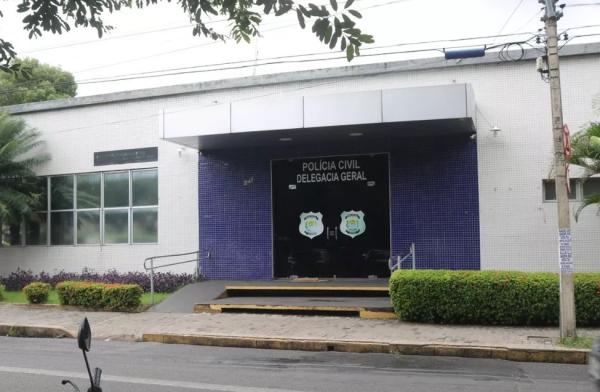  Delegacia Geral do Piau&iacute;. (Imagem:Lorena Linhares/G1 )