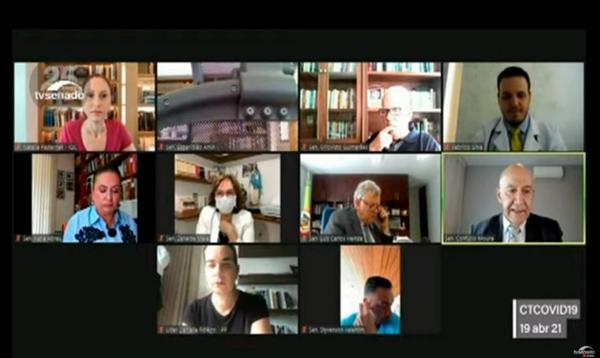 CFM diz no Senado que não aprova tratamento precoce contra covid-19