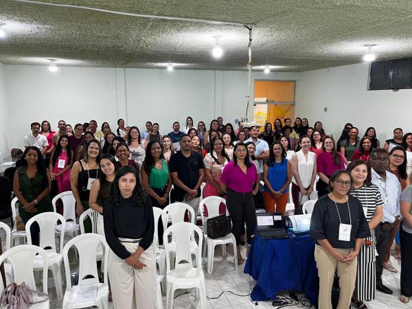 Sesapi realiza oficina sobre seguran&ccedil;a materna e infantil em Floriano(Imagem:Ascom Sesapi)