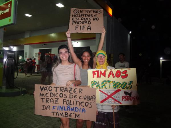  Realizada 2&ordf; Mobiliza&ccedil;&atilde;o Reivindicadora em Floriano.(Imagem:FlorianoNews)