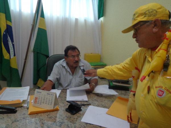 Manoel Simpl&iacute;cio, Presidente da C&acirc;mara Municipal de Floriano.(Imagem:FlorianoNews)